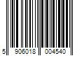 Barcode Image for UPC code 5906018004540