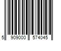 Barcode Image for UPC code 5909000574045