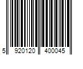 Barcode Image for UPC code 5920120400045