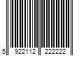 Barcode Image for UPC code 5922112222222