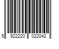 Barcode Image for UPC code 5922220022042