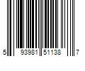 Barcode Image for UPC code 593981511387