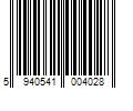 Barcode Image for UPC code 5940541004028