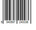 Barcode Image for UPC code 5940597240036