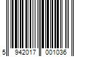 Barcode Image for UPC code 5942017001036