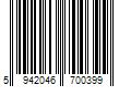 Barcode Image for UPC code 5942046700399