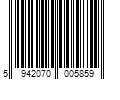 Barcode Image for UPC code 5942070005859