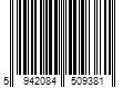 Barcode Image for UPC code 5942084509381