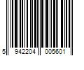 Barcode Image for UPC code 5942204005601