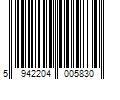 Barcode Image for UPC code 5942204005830