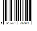 Barcode Image for UPC code 5942321000091