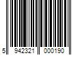 Barcode Image for UPC code 5942321000190