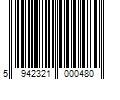 Barcode Image for UPC code 5942321000480