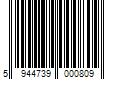 Barcode Image for UPC code 5944739000809