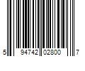 Barcode Image for UPC code 594742028007