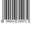 Barcode Image for UPC code 5949004604072