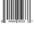 Barcode Image for UPC code 594949050337