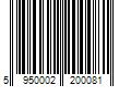 Barcode Image for UPC code 5950002200081