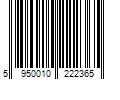 Barcode Image for UPC code 5950010222365