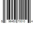 Barcode Image for UPC code 596453700104