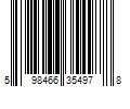 Barcode Image for UPC code 598466354978