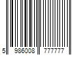 Barcode Image for UPC code 5986008777777