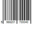 Barcode Image for UPC code 5988201700040