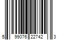 Barcode Image for UPC code 599076227423