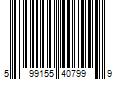 Barcode Image for UPC code 599155407999