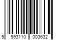 Barcode Image for UPC code 5993110003632