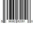 Barcode Image for UPC code 599362620518