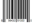 Barcode Image for UPC code 599430510000