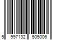 Barcode Image for UPC code 5997132505006