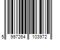 Barcode Image for UPC code 5997264103972