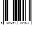 Barcode Image for UPC code 5997264104672