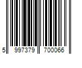 Barcode Image for UPC code 5997379700066