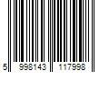 Barcode Image for UPC code 5998143117998