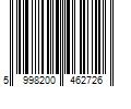 Barcode Image for UPC code 5998200462726