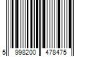 Barcode Image for UPC code 5998200478475