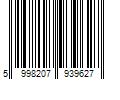 Barcode Image for UPC code 5998207939627