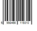 Barcode Image for UPC code 5998466119310