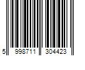 Barcode Image for UPC code 5998711304423