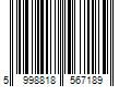 Barcode Image for UPC code 5998818567189