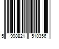 Barcode Image for UPC code 5998821510356