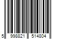 Barcode Image for UPC code 5998821514804