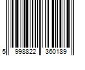 Barcode Image for UPC code 5998822360189