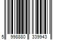 Barcode Image for UPC code 5998880339943