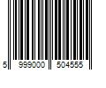 Barcode Image for UPC code 5999000504555