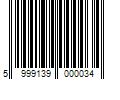 Barcode Image for UPC code 5999139000034