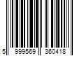 Barcode Image for UPC code 5999569360418